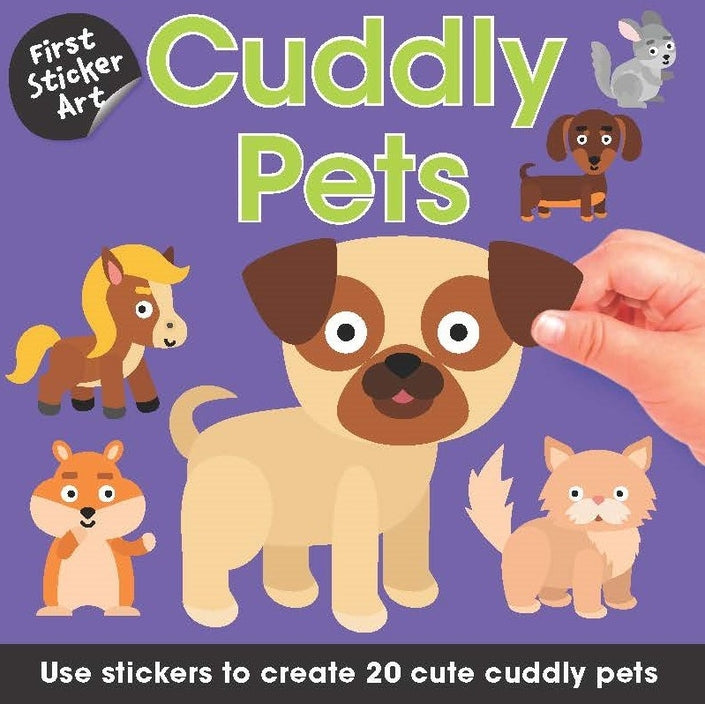 First Sticker Art: Cuddly Pets (190 Stickers!)