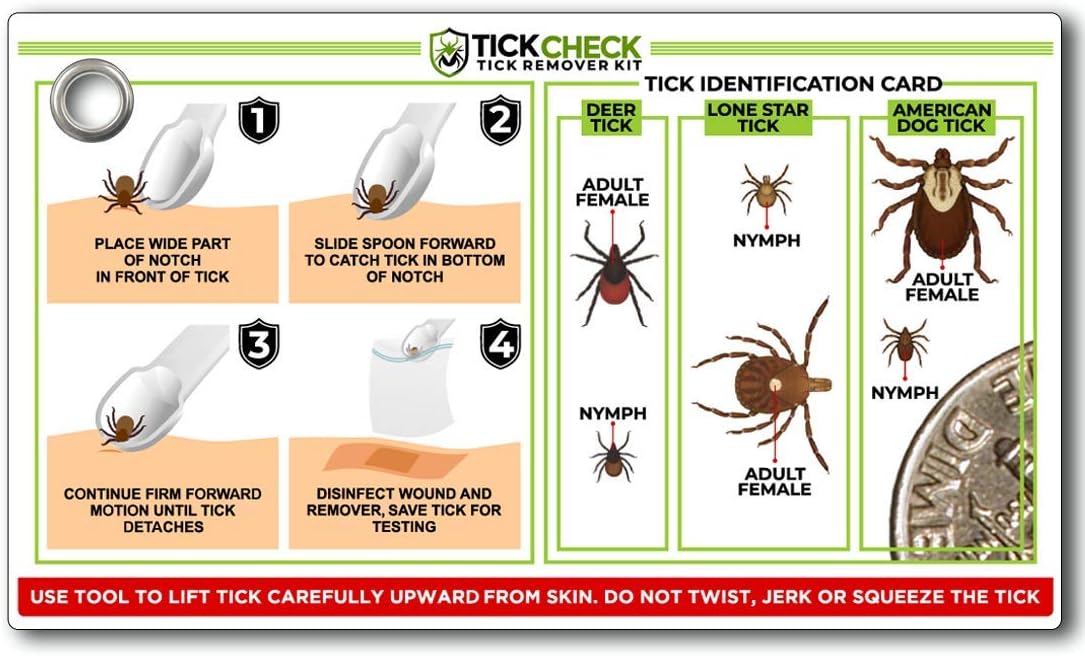 TickCheck Tick Remover Spoon - 3pk