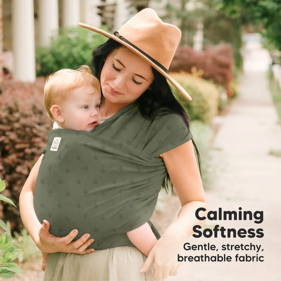 KeaBabies Baby Wrap Carrier - Forest Berries