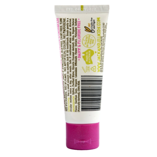 Jack n Jill Natural Calendula Toothpaste -Berries & Cream