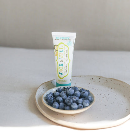 Jack n Jill Natural Calendula Toothpaste - Blueberry