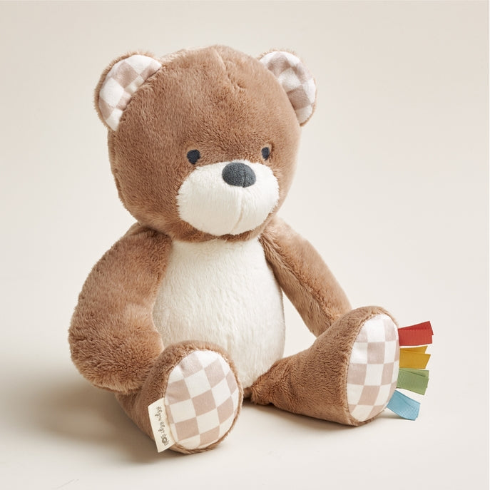 Itzy Ritzy - Sweetie Snuggles Plush - Theo Bear – ECOBUNS BABY + CO.