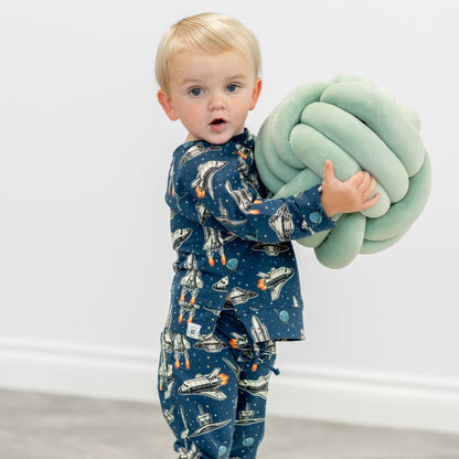 Deep In Orbit Crew Neck Jogger Set