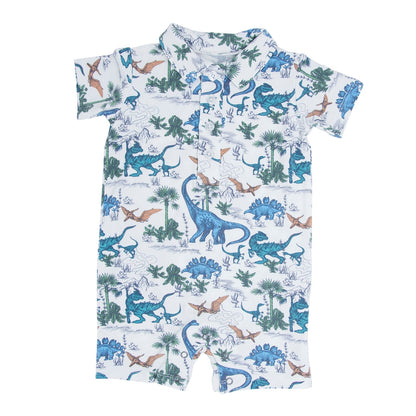 Dinosaur Adventures Polo Romper