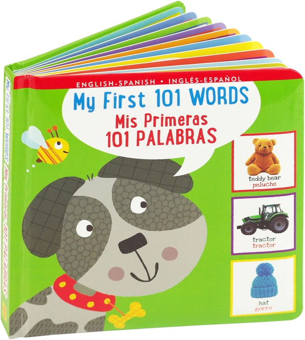 Bilingual My First 101 Words (English/Spanish)(board book)