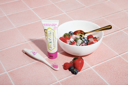 Jack n Jill Natural Calendula Toothpaste -Berries & Cream