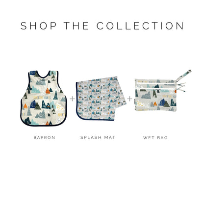 Adventure Awaits - Waterproof Wet Bag (For mealtime, on-the-go, and more!)