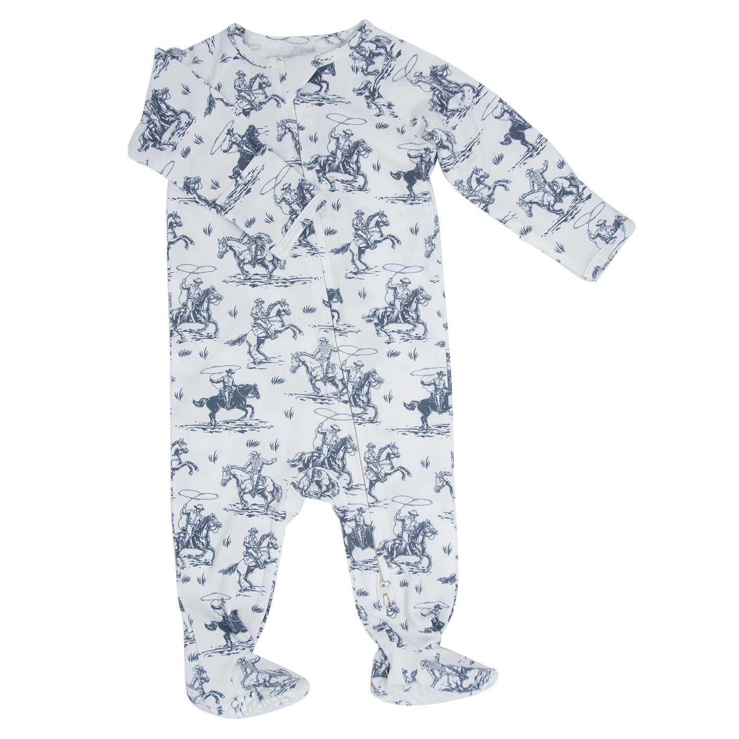 Rip's Ranch Zipper Footie