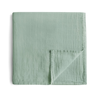 Organic Cotton Muslin Swaddle Blanket
