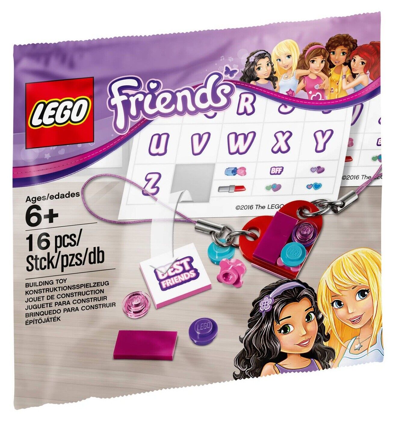 LEGO Friends Jewelry and Sticker Pack 5004395