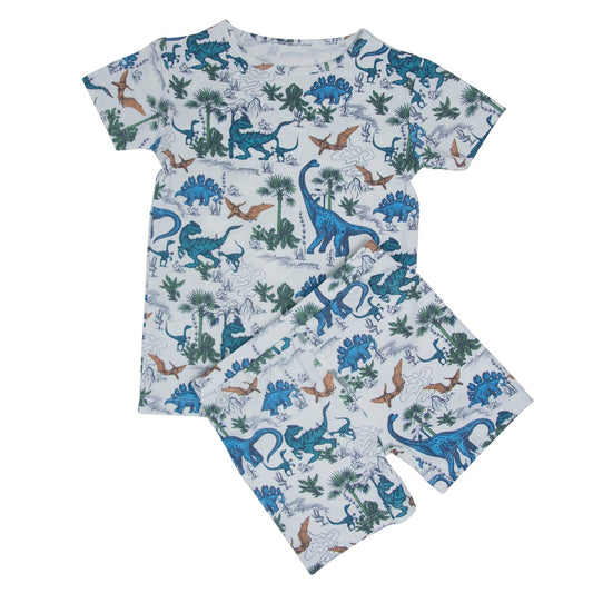 Dinosaur Adventures Summer Pajama Set