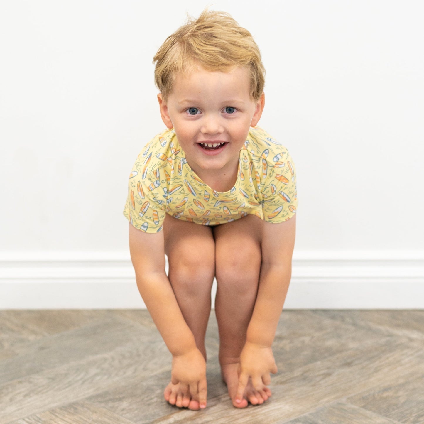 Surfboard Waves Summer Pajama Set