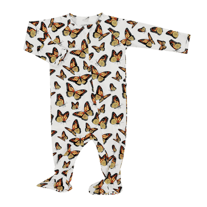 The Great Migration Zipper Footie