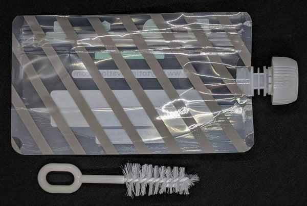 Reusable food pouches - 6 pack