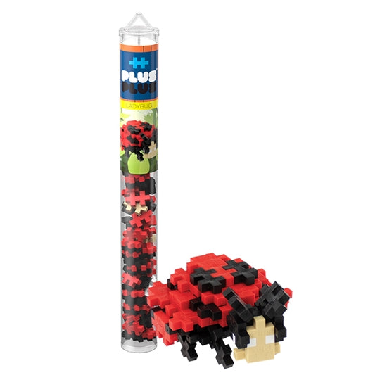 Plus Plus Mini Maker Tube - Ladybug