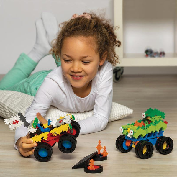 Plus Plus Go! Monster Trucks