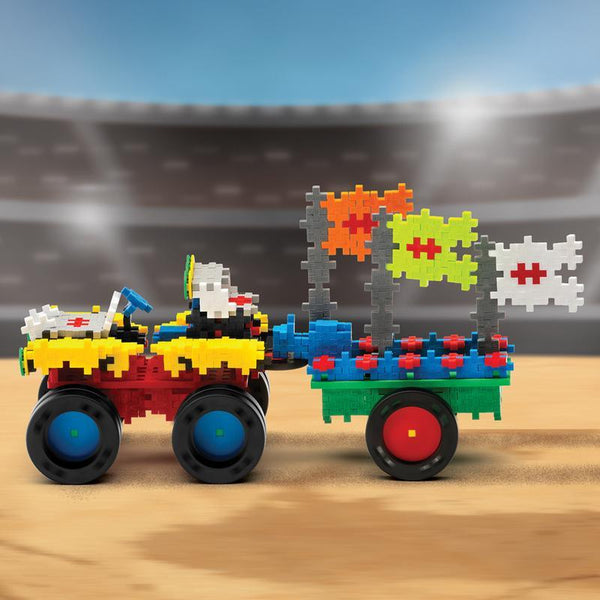 Plus Plus Go! Monster Trucks
