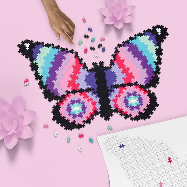 Plus Plus Puzzle by Number - 800 pc Butterfly