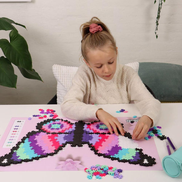 Plus Plus Puzzle by Number - 800 pc Butterfly