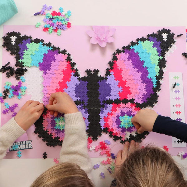 Plus Plus Puzzle by Number - 800 pc Butterfly