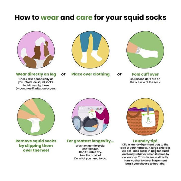 Squid Socks - Cassie Collection - Bamboo