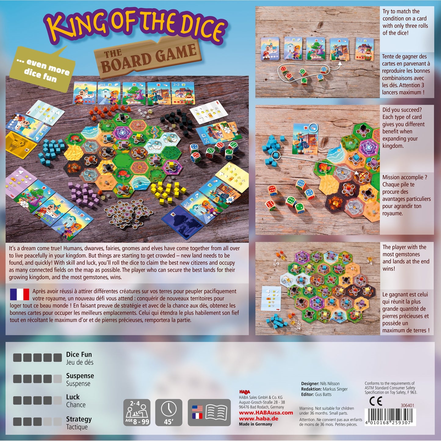 King of the Dice - Board Game