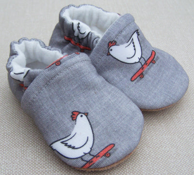 Snow and Arrows Cotton Slippers - Skater Chicken