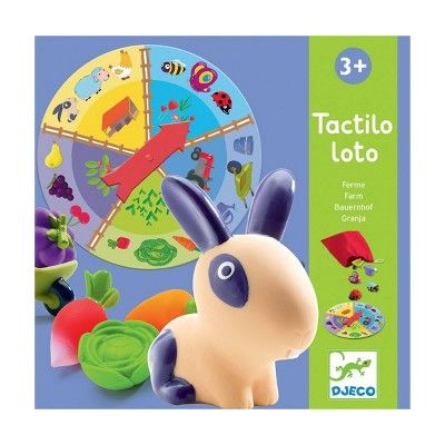 Djeco My First Games Farm Tactilo Loto Game