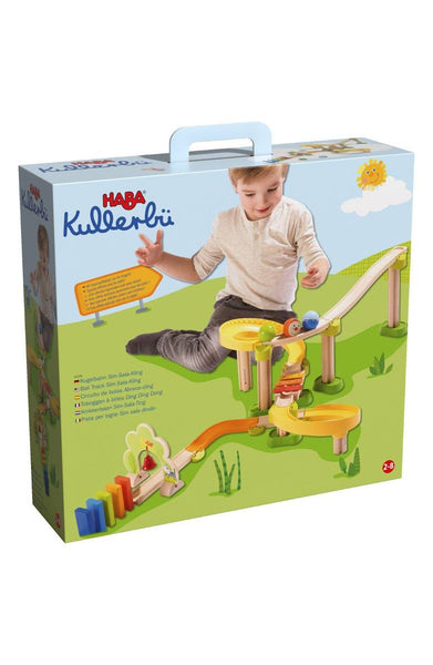 HABA Kullerbu Sim-Sala-Kling 38 Piece Wooden Track Set
