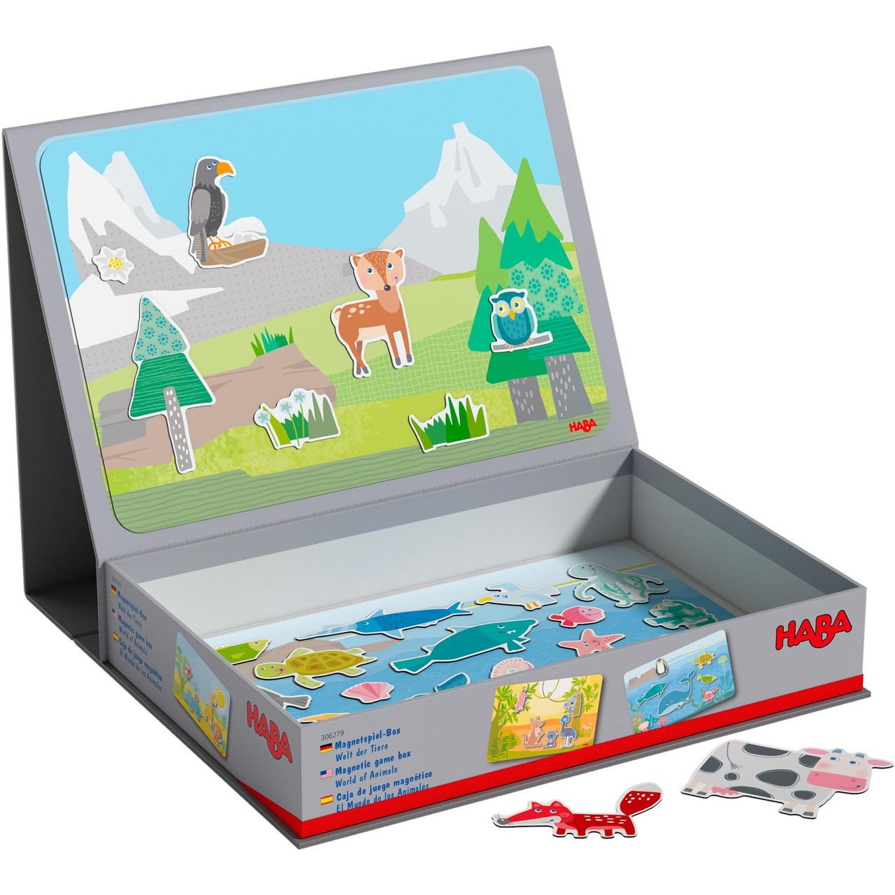 HABA Magnetic Game Box World of Animals