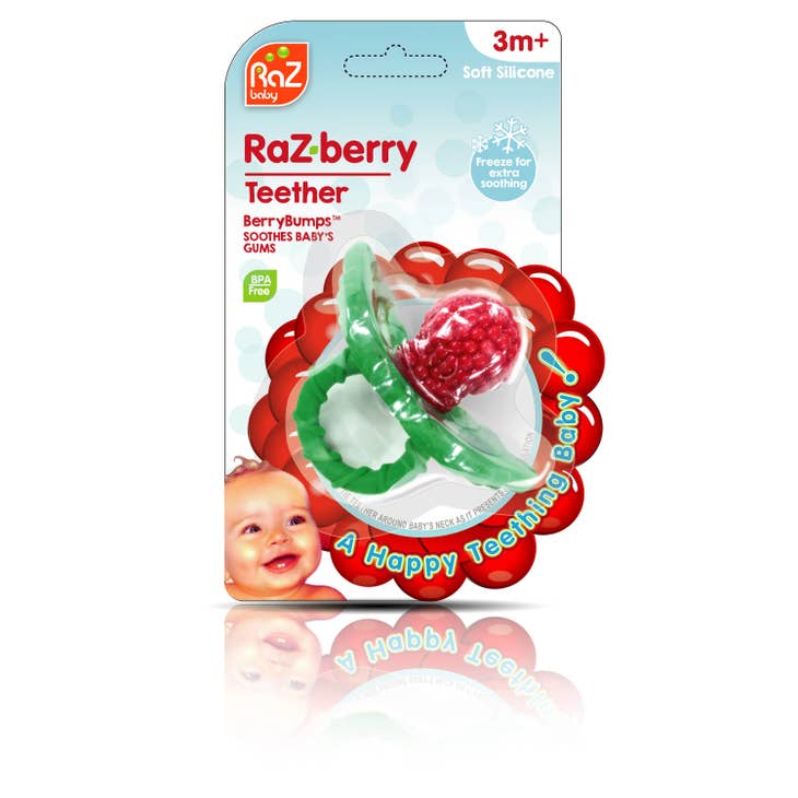 RaZberry Silicone Teether