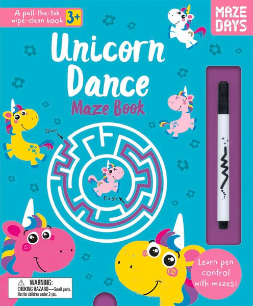 Unicorn Dance Maze Book