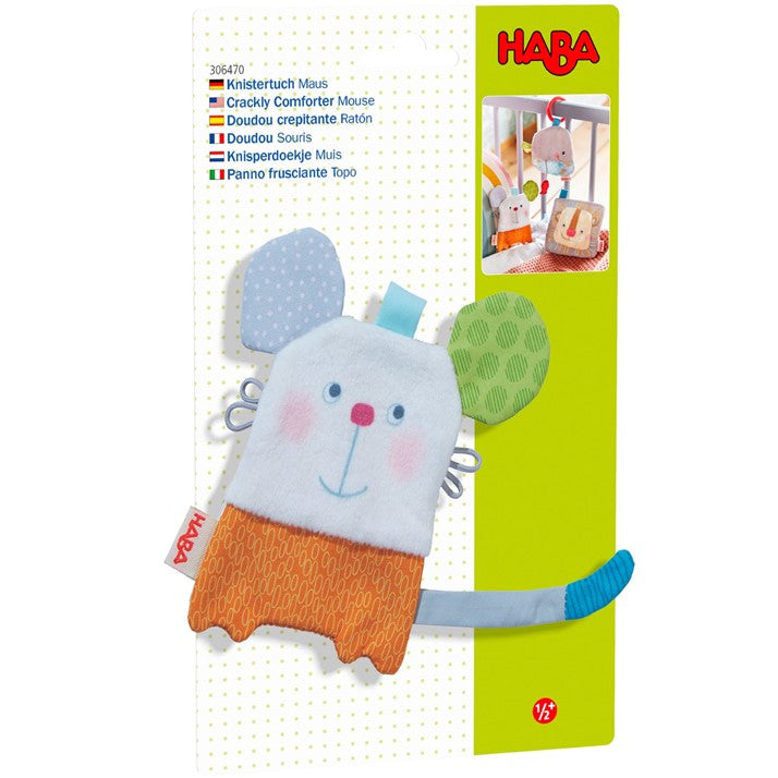 HABA Mouse Crackly Lovey