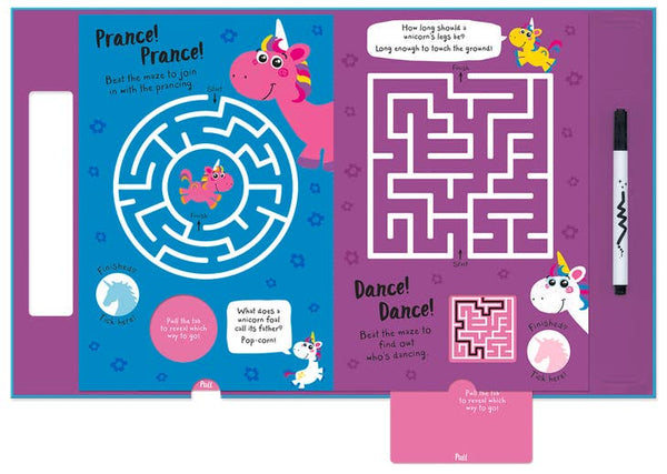 Unicorn Dance Maze Book