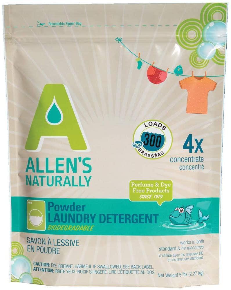 Allens Ultra-Concentrated Laundry Powder - 5lb bag - ECOBUNS BABY + CO.