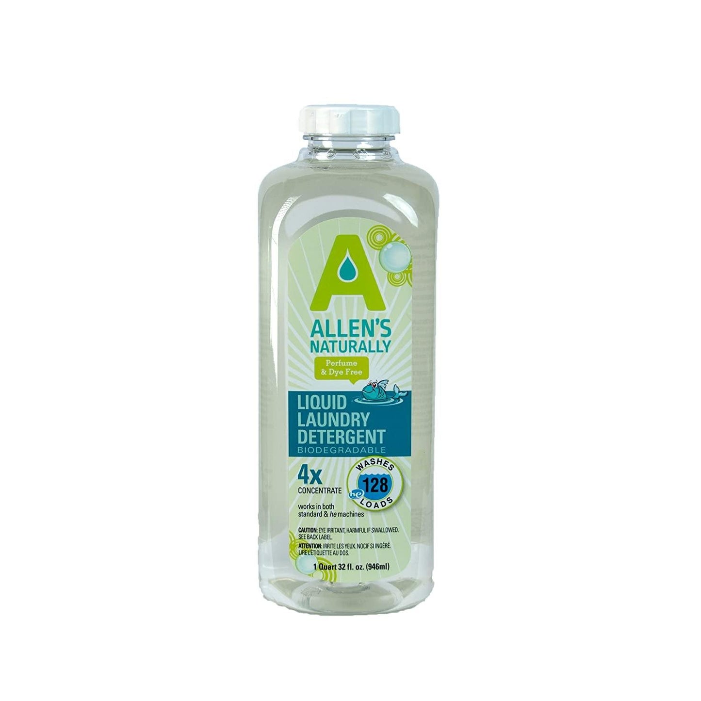 Allens Naturally Liquid Laundry Detergent (Quart) - ECOBUNS BABY + CO.