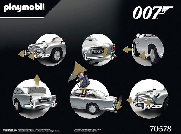 Playmobil James Bond - Aston Martin DB5 - Goldfinger Edition