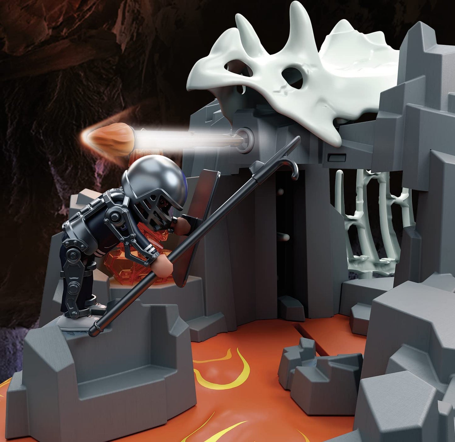 Playmobil Dino Rise - Guardian of the Lava Mine