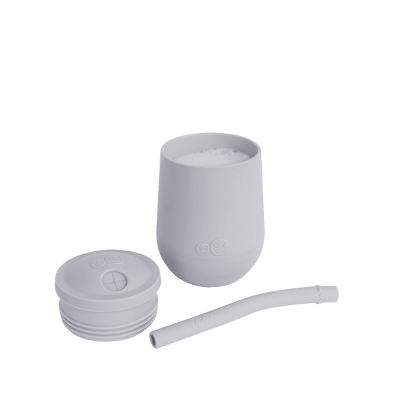 ezpz - Mini Cup + Straw Training System - Lime