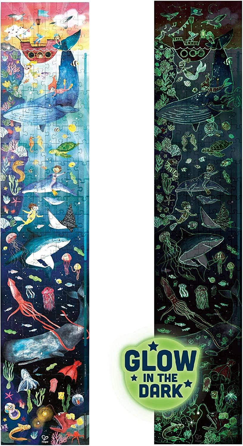 Ocean Life Puzzle - Glow in the Dark