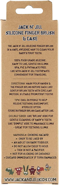 Jack N Jill Silicone Finger Brush - Stage 1