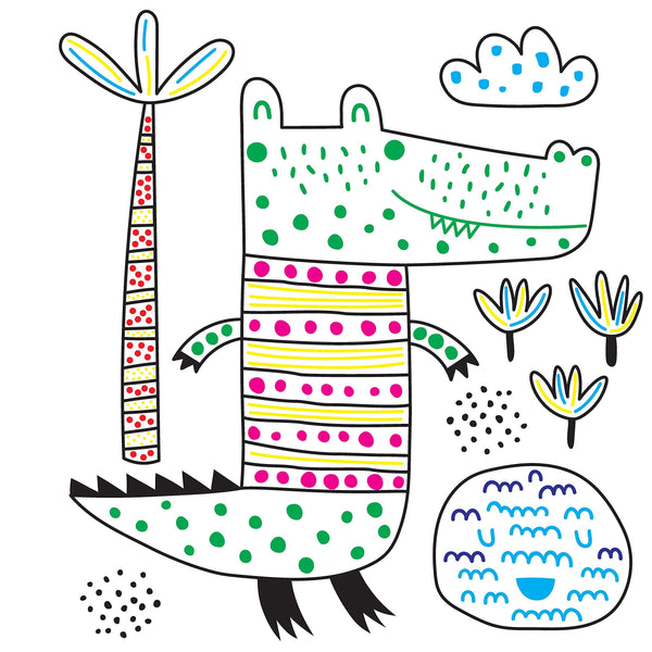 Paint Magic with Water: Animals