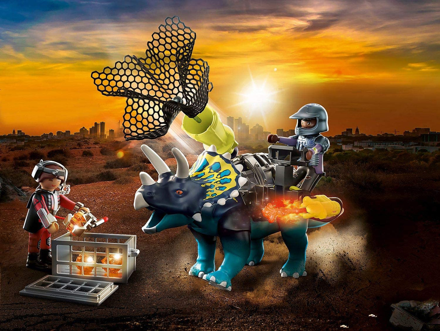 Playmobil Dino Rise - Triceratops: Battle for the Legends