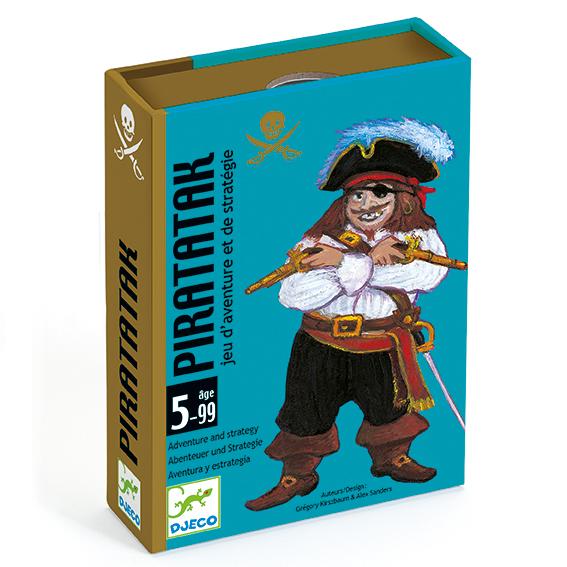 Djeco Piratatak Adventure and Strategy Playing Card Game