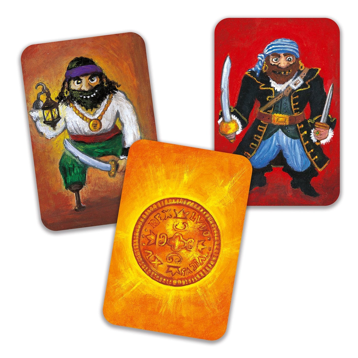 Djeco Piratatak Adventure and Strategy Playing Card Game