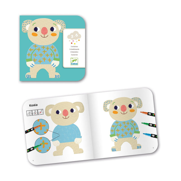 Djeco Chalkboard Cuties Chalkboards