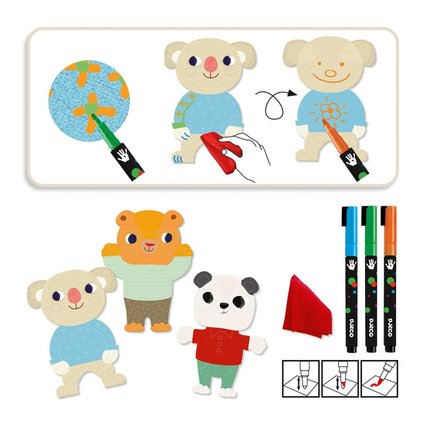 Djeco Chalkboard Cuties Chalkboards