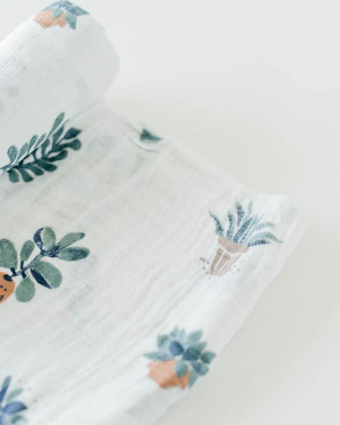Little Unicorn Cotton Muslin Swaddle - Prickle Pots