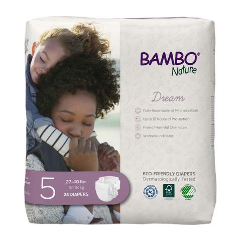 Bambo Nature Dream Disposable Diapers - Size 5