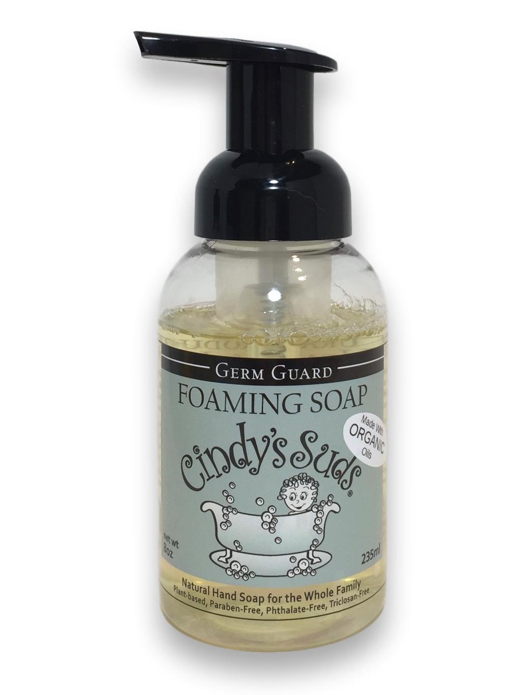 Cindy's Suds Foaming Soap - Germ Guard - ECOBUNS BABY + CO.